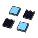 Black Chipset Heatsink (20mm x 20mm x 6mm)