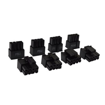 PSU 8 Pin EPS CPU PCIE Power Female Connector with Stamped Marking