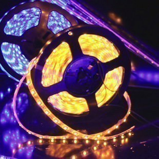 Custom Length Sleeved LED Light Strip - Yellow