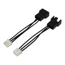 Standard PC 4 Pin PWM Fan to JST XH 2.54mm 3 Pin Fan Adapter Cable
