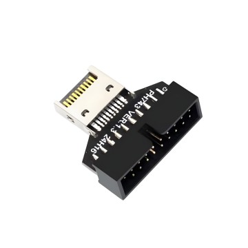 USB 3.2 Gen2 Front Panel Header to USB 3.0 19 Pin Header Converter