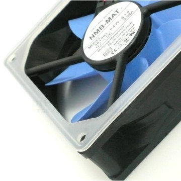 NMB-MAT 92mm x 25mm DC12V 0.08A Blue Fan