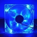 Ultra Silent 12cm 12025 Blue LED Fan (3-Pin) 