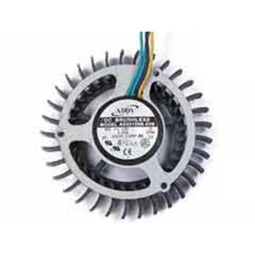 ADDA AD5512HB-E0B 12V 0.30A 5CM 4-Wire PWM Fan for PNY GeForce 9800 GT