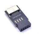 USB 2.0 Front Panel Header 9 Pin to USB 3.2 Type E Internal Adapter