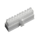 20 Pin PSU Modular Power Female Connector with Pins White