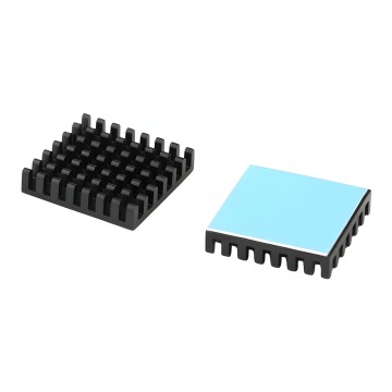 Thermalloy Premium Black Heat Sink 27mm x 27mm x 7mm