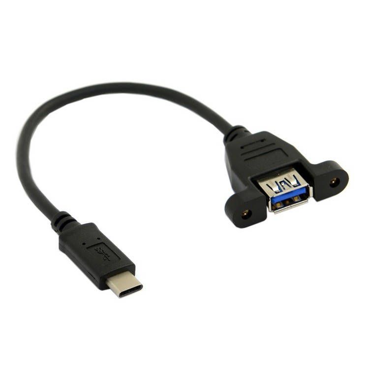 Adaptateur Otg Usb-C 3.1 Type C Mâle Vers Usb 3.0 Type A Femelle Câble R 