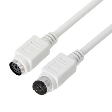 PS2 S-Video 6-Pin Male to Female Extension Cable