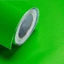 Light Green Carbon Fibre Sticker 3D Matt Dry Vinyl with Texture