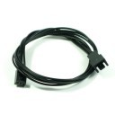 Single Braid 3-Pin Fan Extension Cable (50cm) - Black