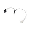 ITX Mini PC ATX 2510 2.54mm Pitch 5 Pin to 2 x SATA Power Cable 30cm
