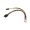 ITX Mini PC Mini PH 3.96mm Pitch 4 Pin to 2 x SATA Power Cable 26cm