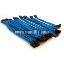Corsair AX850 Premium Single Sleeved Modular Cables Set (UV Blue)