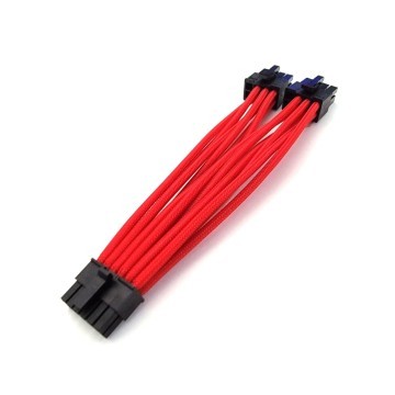 Cooler Master SFX Dual 8 Pin to RTX30 12 Pin PCIE Modular Cable Red