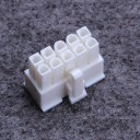 10-Pin PSU Modular Power Female Connector w/ Pins - White