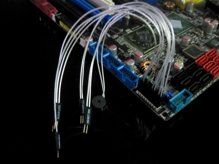 ASUS Maximus Rampage ROG 20 Pin Q Connector Adapter Cable Red 20cm MODDIY