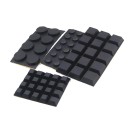 Adhesive Backing Premium Anti Vibration Rubber Case Feet 4 Sizes