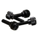 M5.0 x 10mm Black Thumb Screws