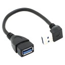 USB 3.0 Extension Cable Up Angle A
