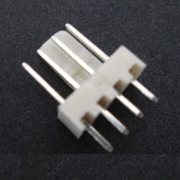 4-Pin (3+1) Male Fan Connector - White