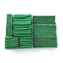 Premium Multi-Size Green Heat Shrinkable Tube Box Set (385 Pieces)