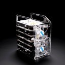 QDIY Professional Modder Acrylic 6-Bay HDD Rack Tray (Y6F)
