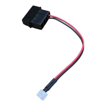 4 Pin Molex Connector Male to 2 Pin GPU Mini Fan Connector Male 2.0mm