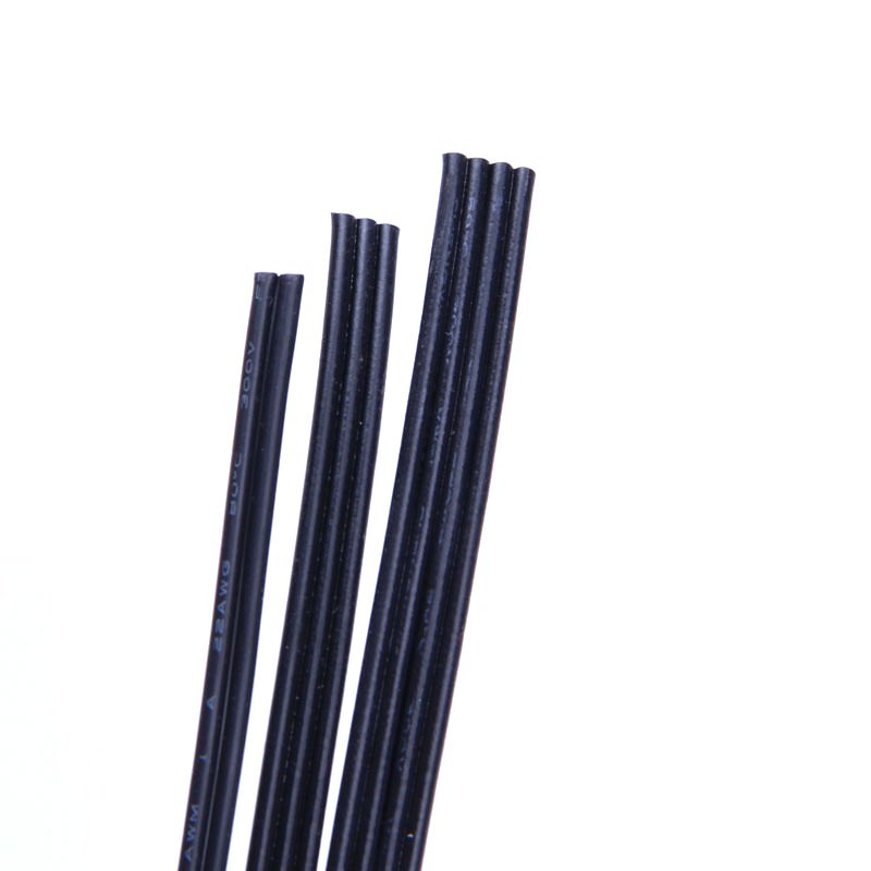 Corsair Style 4 Conductor Flat Ribbon Cable Wire 18awg Black Moddiy Com