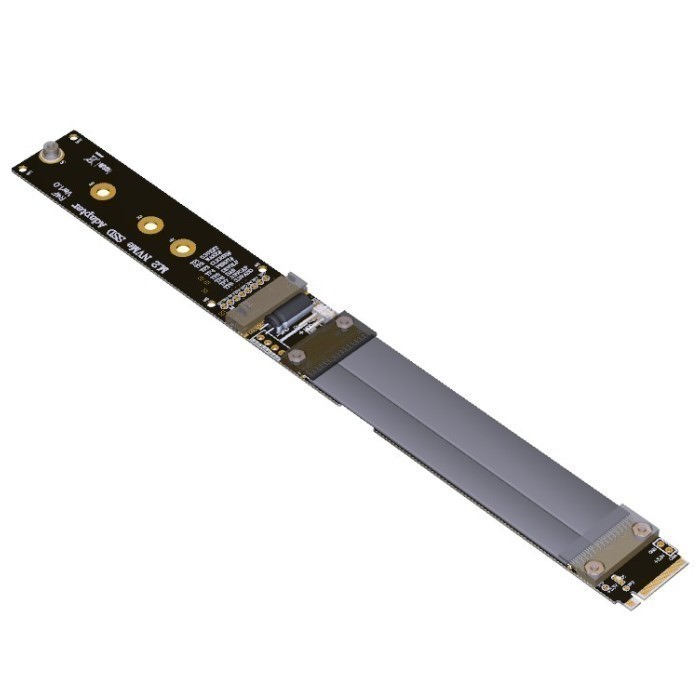 NGFF M.2 Key M Extender Cable Adapter Support NVMe Ultra SSD R44SF MODDIY
