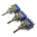 Toggle Switch Silver Blue
