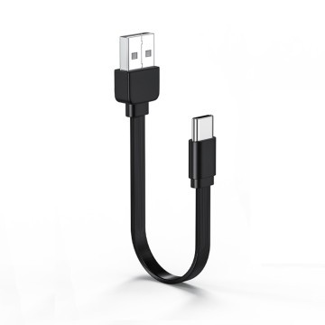 Ultra Soft USB 2.0 Type A to C Silicone Ribbon Cable Straight