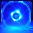 Ultra Silent 8cm 8025 BlueLED Fan (4-Pin Molex) 