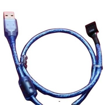 USB Type A Male to USB 9 Pin Female Header Cable