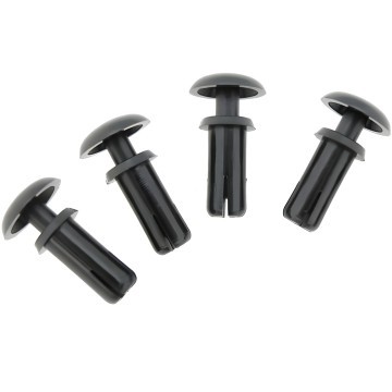 Black Fan Push Pin Screws 4 Pack