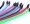 SAS/SSD High-Speed 6Gbps SATA3 Cable High Density Sleeved (UV Pink)