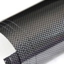 Glossy Black Carbon Fibre Sticker 3D Matt Dry Vinyl with Texture