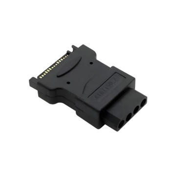 15 Pin SATA to 4 Pin Molex Connector Hot Plug Support