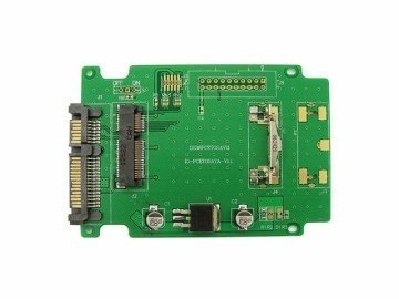 Mini SATA mSATA SSD to 2.5 Inch SATA Adapter Board - MODDIY