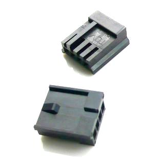 4-Pin Floppy Power Female Connector - Black