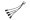 Single Braid Molex 4-Pin to 4x 3-Pin Fan Cable (15cm) - Black