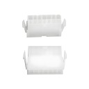 14 Pin Modular Power Supply Server Male Connector with Pins White