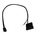 3 Pin Fan RPM Power Cable for Corsair AiO Water Coolers Pump over Mainboard
