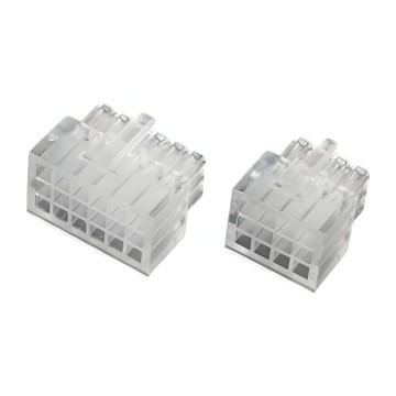 Crystal 18 Pin and 12 Pin Modular Connector Set for Super Flower Kingwin
