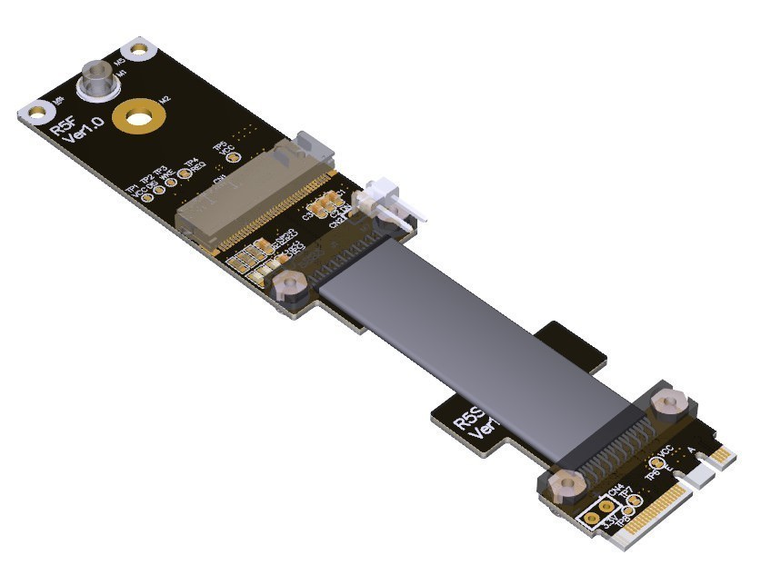 Ngff M 2 Extender Cable Key A E For Wireless Card Wifi Card R55sf Moddiy Com