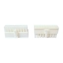 18 Pin PSU Modular Power Female Connector with Pins White