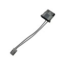 4 Pin Molex to 3 Pin Fan Adapter Cable
