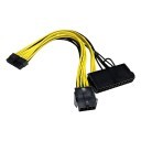 24 8 Pin to Mini 18 Pin Adapter Cable 20cm for Dell C6100 L5639 L5520