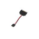 SATA Power 15 Pin to Laptop Drive Slimline 6 Pin Adapter Cable 6cm