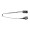RGB LED Light 4 Pin Male to 5v RGB 3 Pin Female Adapter Cable for Corsair